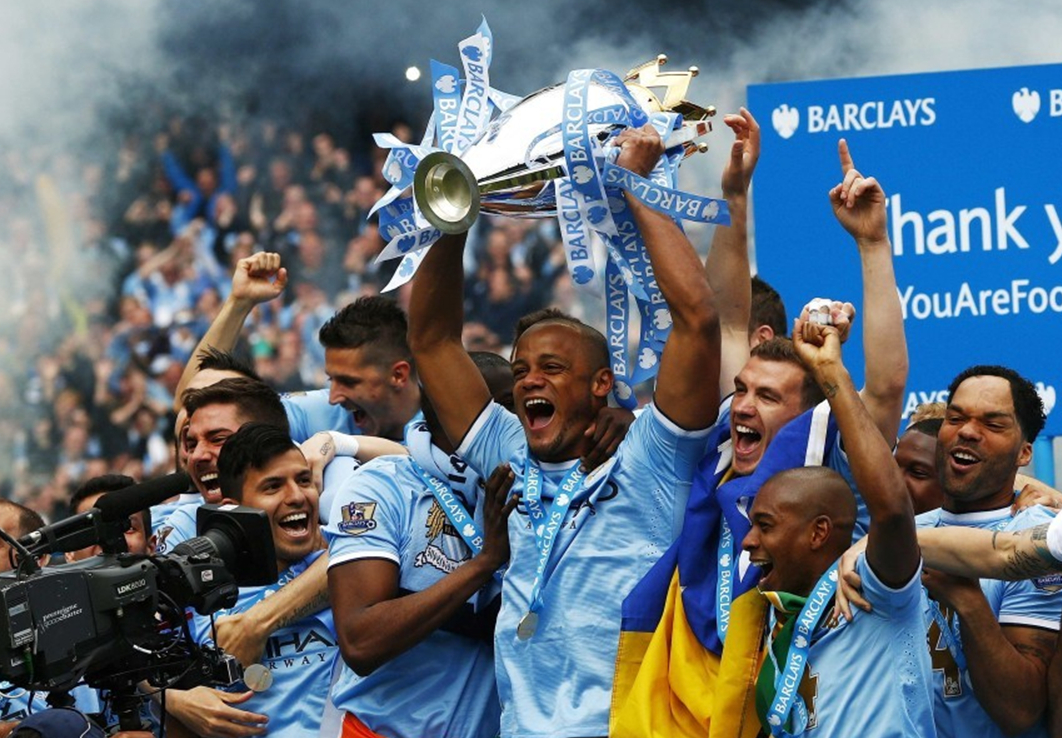 英超-曼城2-0胜三年两次夺冠 利物浦获亚军