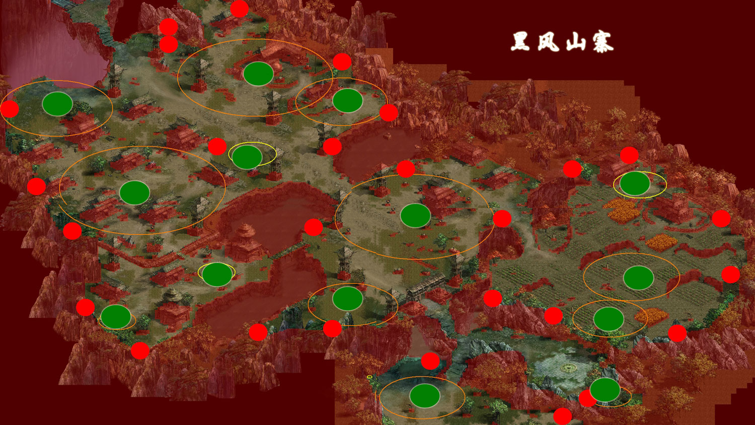 《星辰变》草药矿石分布坐标图集