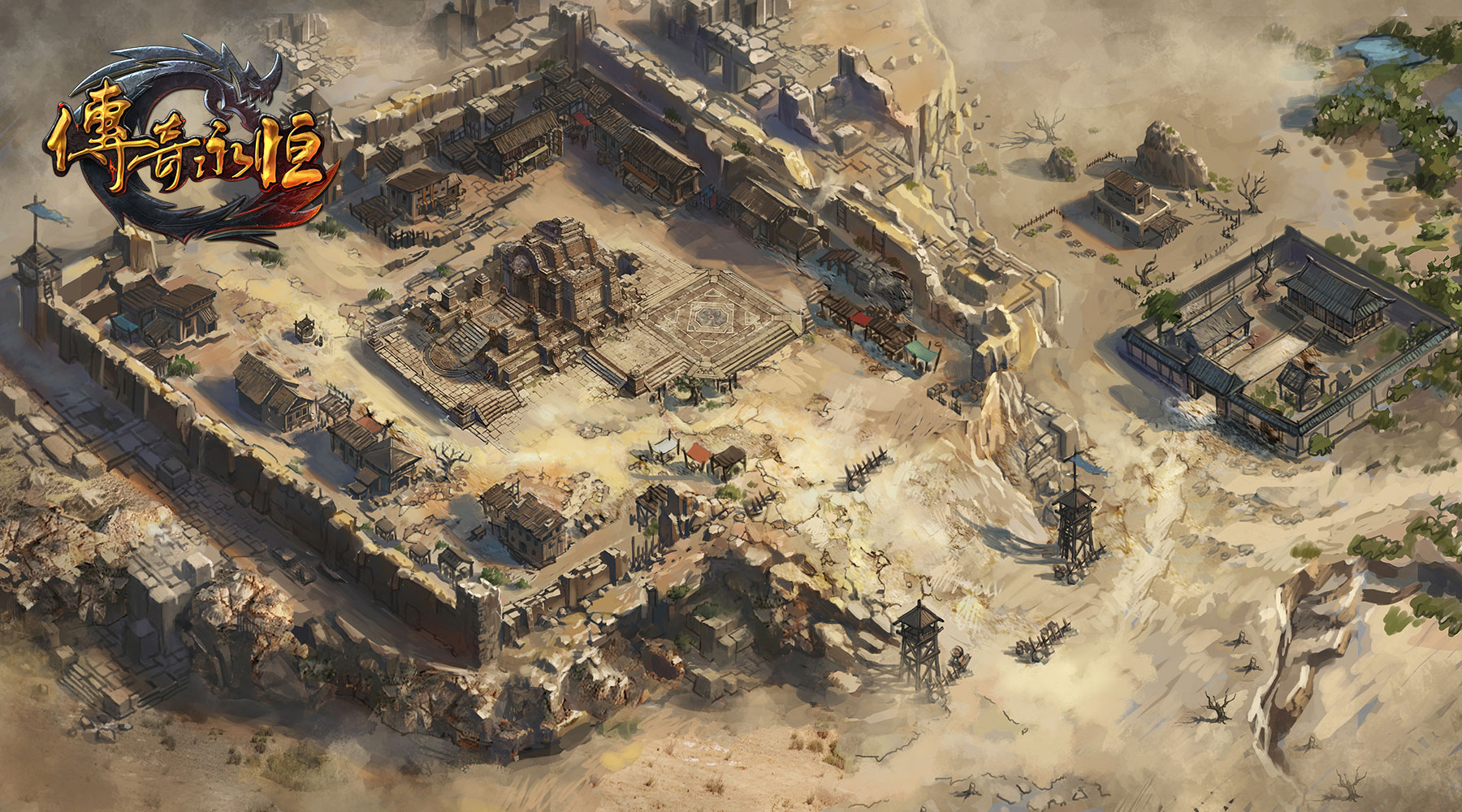 传奇永恒主视觉首曝矿洞尸王大揭密