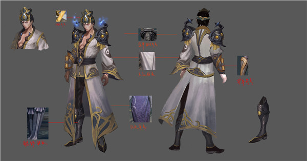 道士服饰之男子篇-《传奇永恒》官方网站